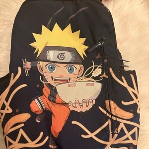 Sprayground Blue and Gold Backpack